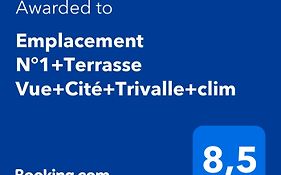Emplacement N°1+Terrasse Vue+Cite+Trivalle+Clim